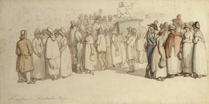 Newport Statute Fair by Thomas Rowlandson